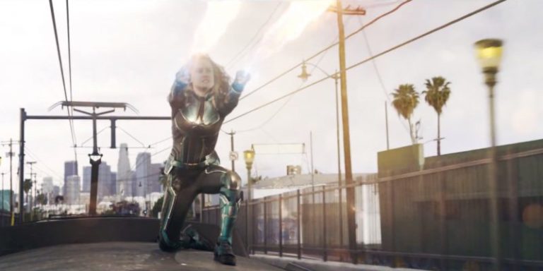 Klip Baru Captain Marvel, Carol Danvers Bertarung di Atas Kereta Api 11 Klip Baru Captain Marvel, Carol Danvers Bertarung di Atas Kereta Api