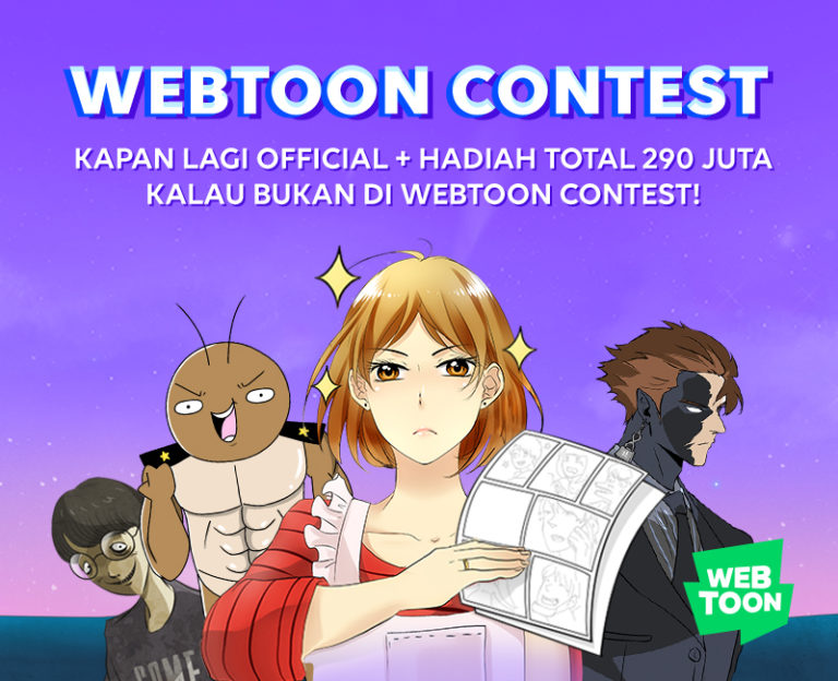 Dukung Para Penggiat Kreatif di Indonesia, LINE WEBTOON Kembali Gelar WEBTOON CONTEST