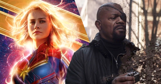 Nick Fury Hubungi Captain Marvel