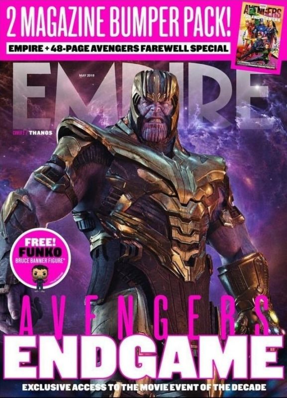 Avengers Endgame Thanos Cover Empire