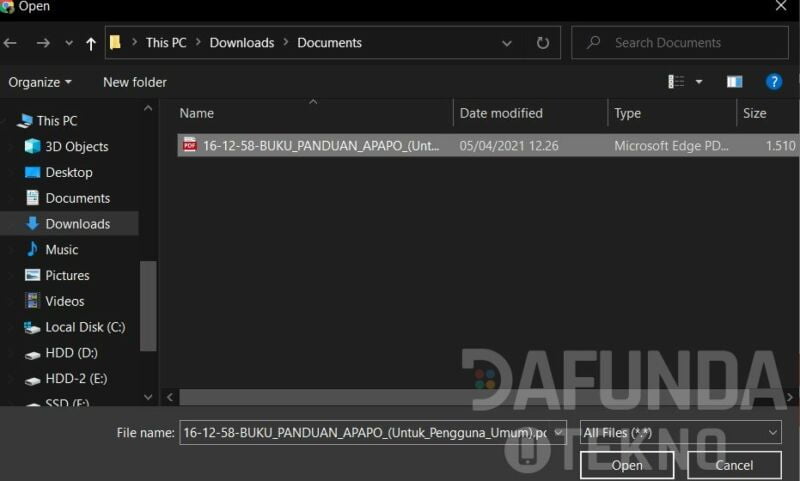 Cara Mengubah File PDF ke Word dengan Mudah - Dafunda.com