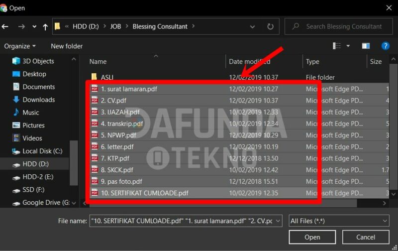 Cara Menggabungkan Pdf Tanpa Aplikasi Dafunda