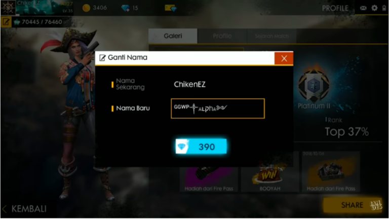 Cara Membuat Nickname / Nama Game Unik Terbaru Tanpa Aplikasi 6 Cara Membuat Nickname / Nama Game Unik Terbaru Tanpa Aplikasi