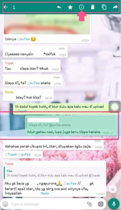 Cara Melihat Orang Yang Membaca Pesan Di Grup WA! - Dafunda.com