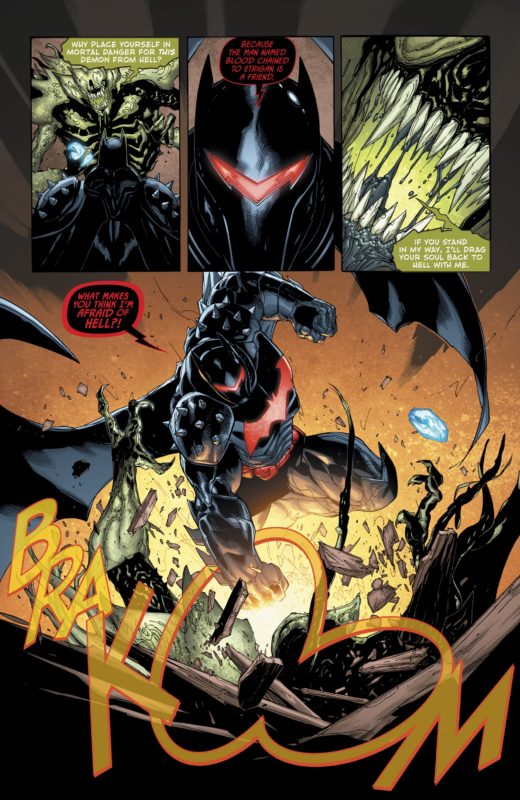 Hellbat Armor Batman