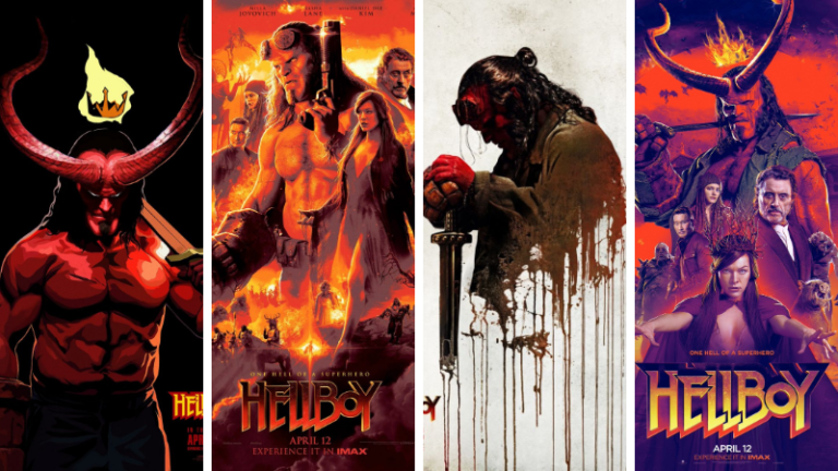 4 Poster Hellboy Terbaru Isyaratkan Neraka akan Datang