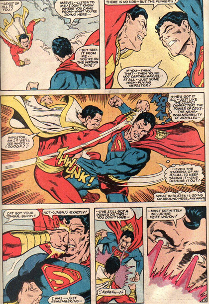 Shazam Vs Superman Komik