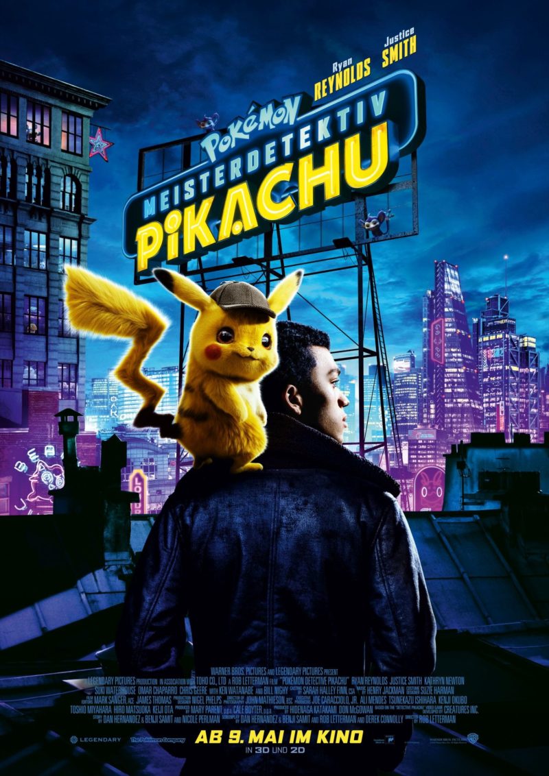 Detective Pikachu Poster Jerman