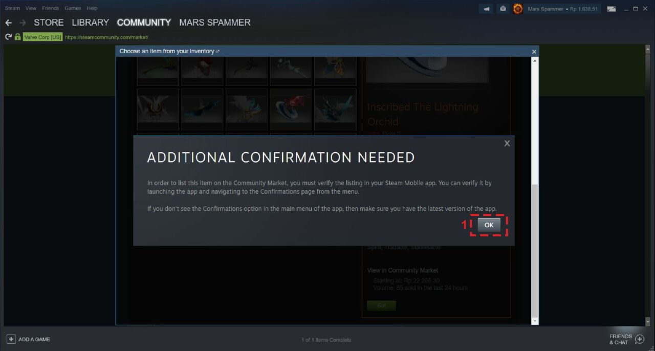 Steam mobile app confirmation фото 15