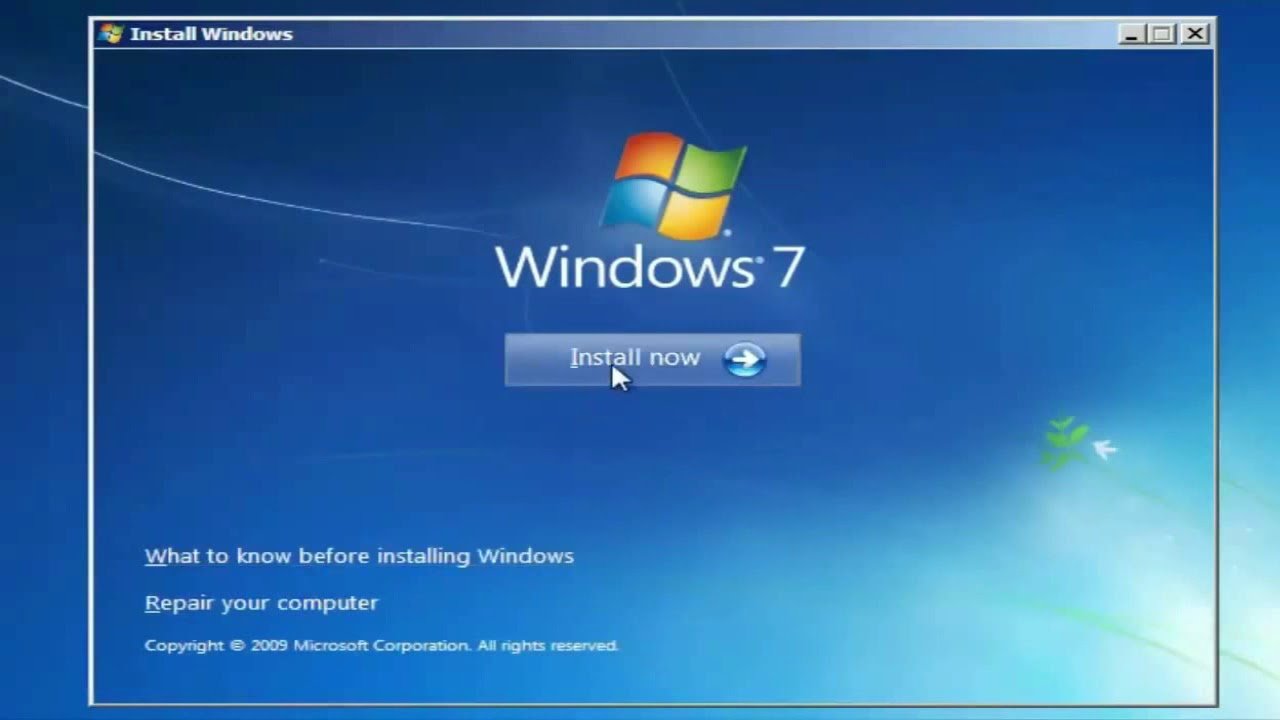 Cara Mengatasi Tidak Bisa Install Windows 7