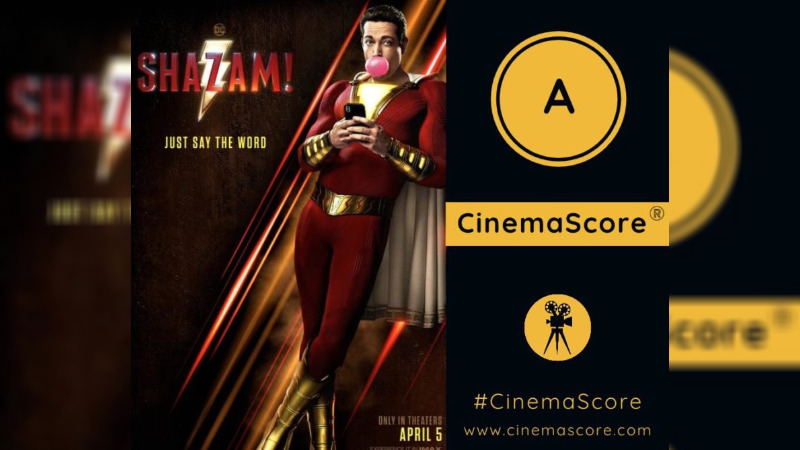Shazam Cinemascore
