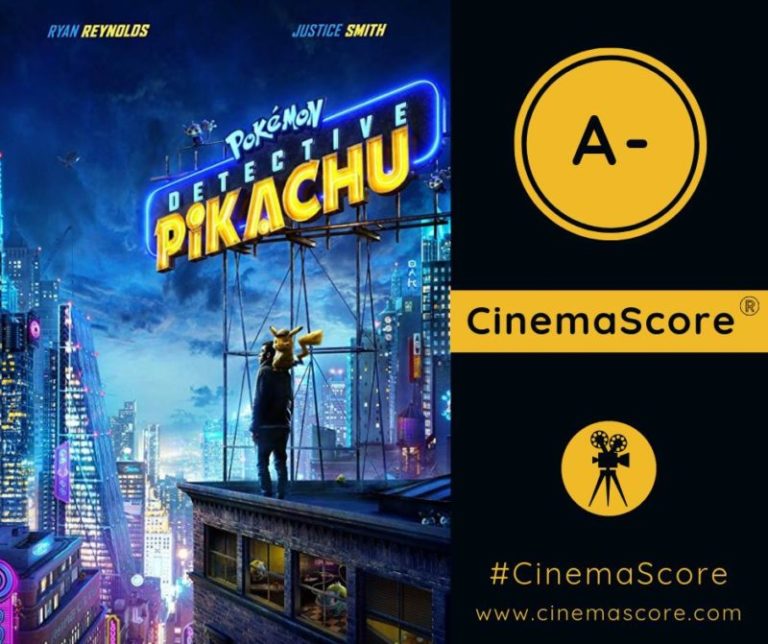 Detective Pikachu Raih Rating Yang Memuaskan Di CinemaScore
