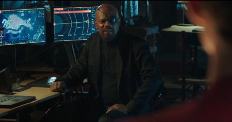 Nick Fury Tv Spot Spider Man Far From Home