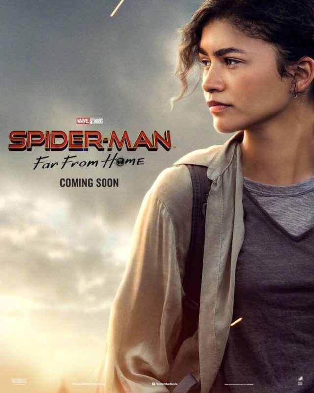 Spider Man Far From Home Poster MJ