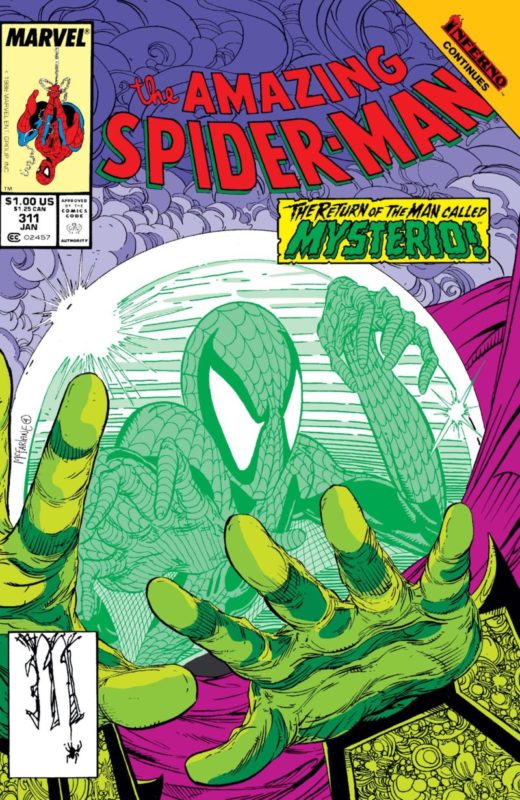 The Amazing Spider Man Mysterio Cover