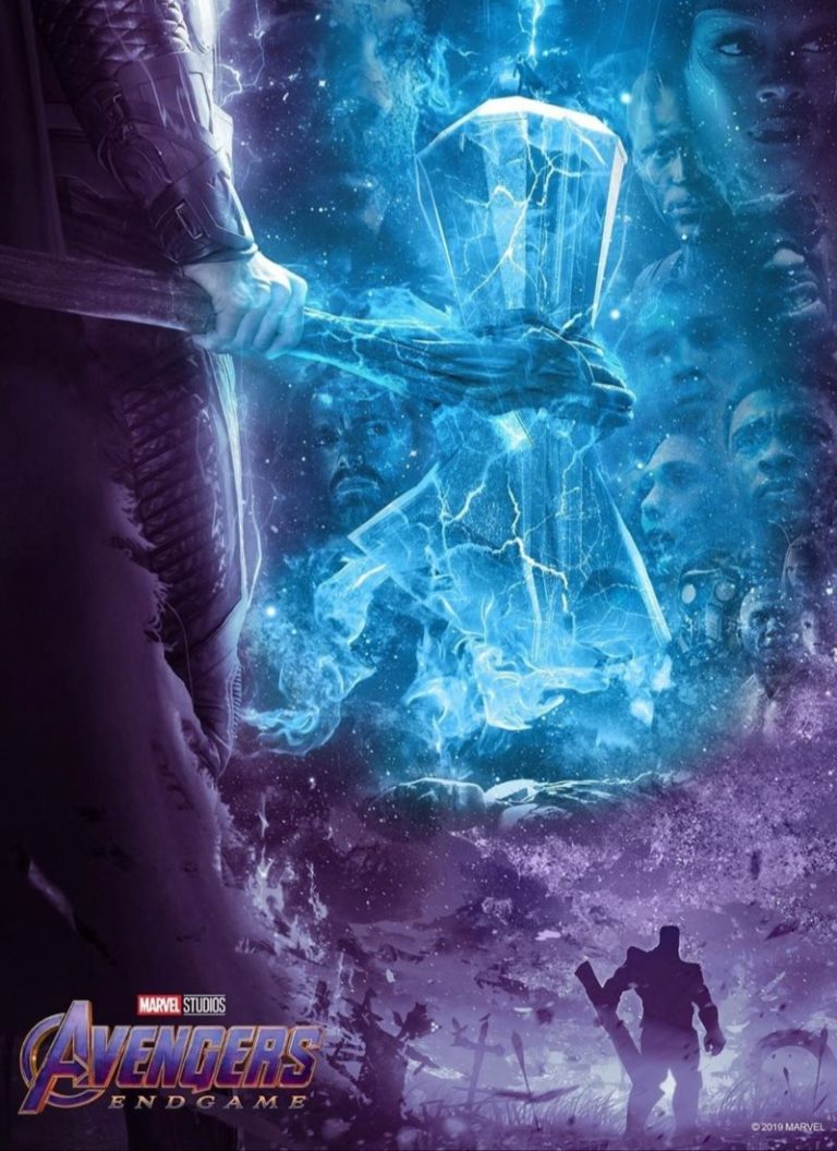 Thor Hadapi Thanos Dalam Poster Terbaru Avengers: Endgame