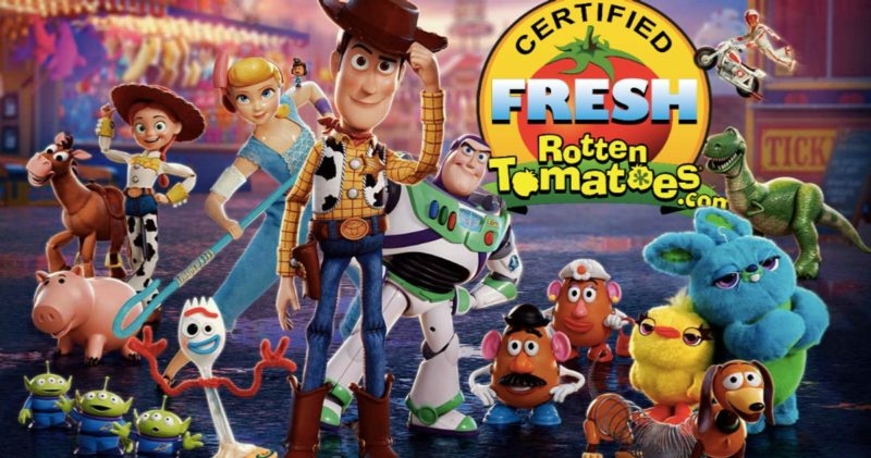 toy story 4 rotten tomatoes