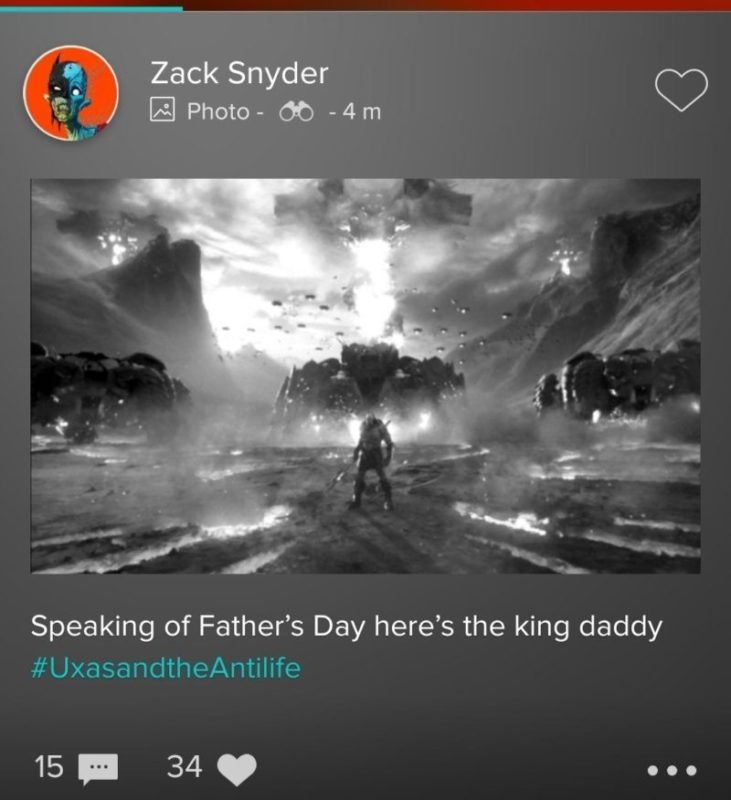 Zack Snyder Bagikan Kemunculan Pertama Darkseid Dalam 