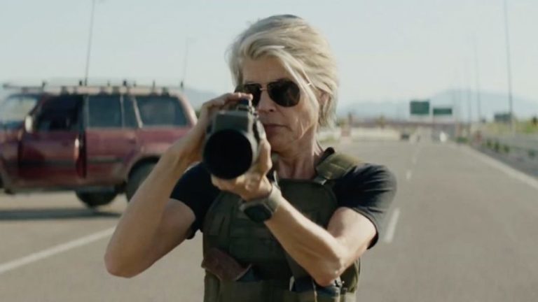 Sarah Connor Gunakan Kalimat Ikonik Arnold Schwarzenegger Dalam TV Spot Terminator: Dark Fate