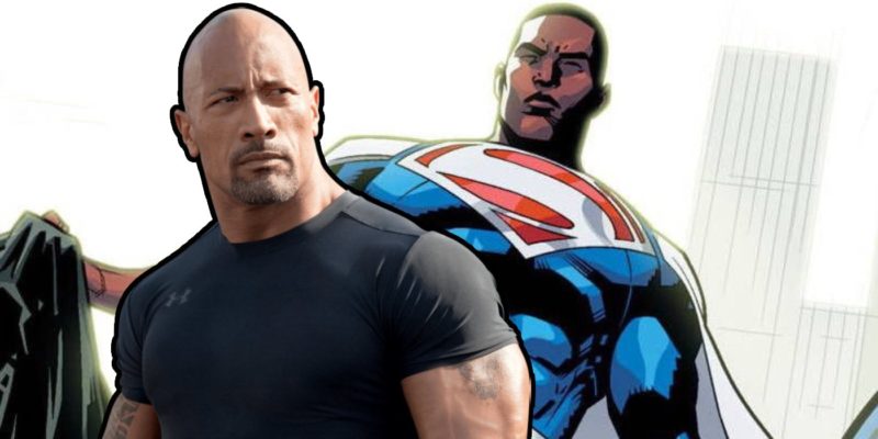 Dwayne Johnson Superman Kulit Hitam