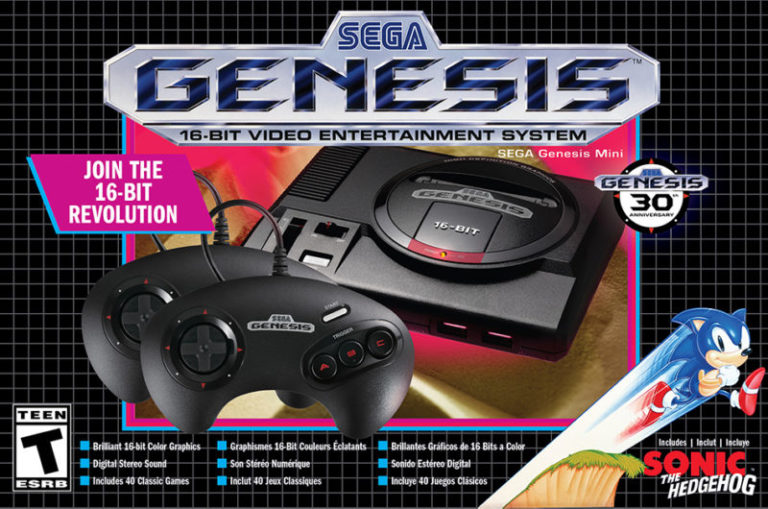 Sega Genesis Mini Menambahkan 10 Game Dalam Konsolnya!