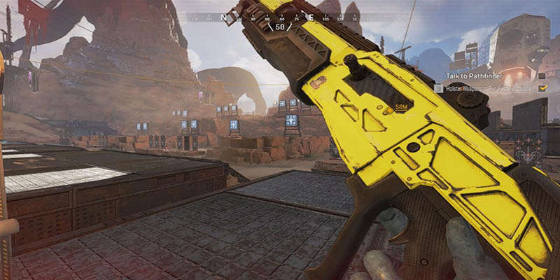 Senjata terbaik apex legends mastiff