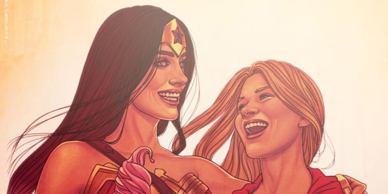 Wonder Woman Supergirl Es Krim