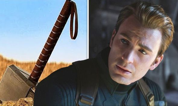 Captain America Mjolnir Endgame