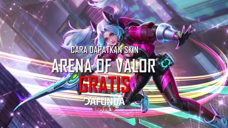 Cara mendapatkan skin arena of valor aov gratis