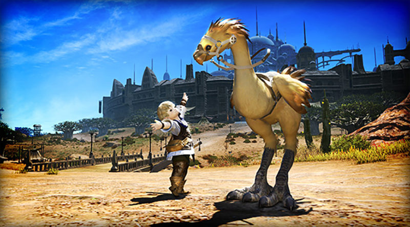 Cara Mendapatkan chocobo dalam final fantasy 14