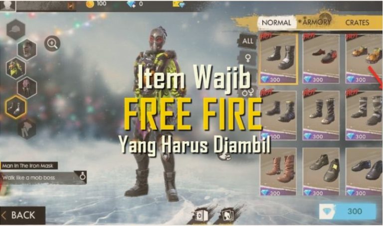 5 Item Wajib yang Harus Diambil Saat Squad di Free Fire