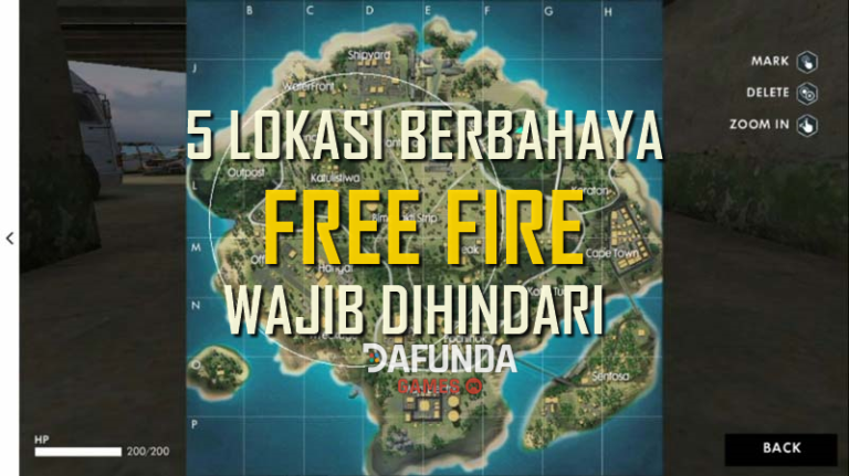 5 Lokasi Paling Berbahaya di Free Fire, Wajib Dihindari!