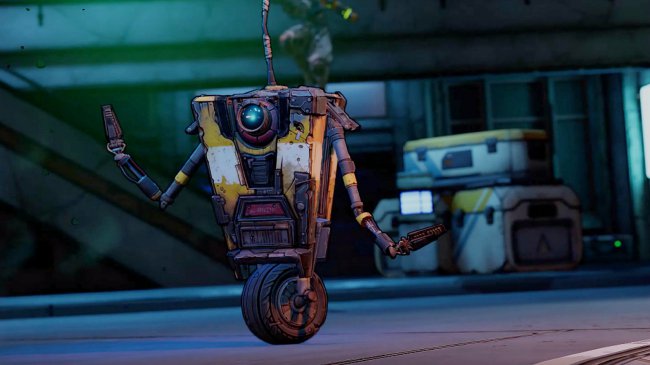 Pengisi suara claptrap di kritik pimpinan gearbox