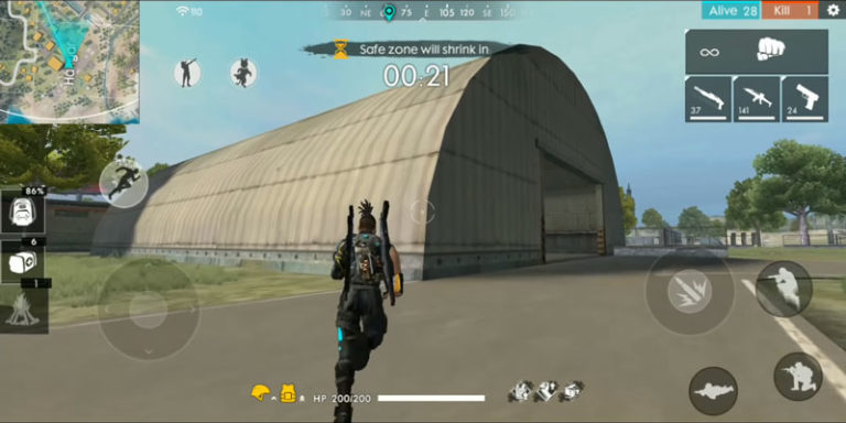 3 Tempat Sembunyi Paling Aman di Free Fire Map Bermuda
