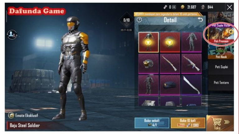 Cara Mendapatkan Item Legendary Gratis di Create Premiun PUBG Mobile 4 Cara Mendapatkan Item Legendary Gratis di Create Premiun PUBG Mobile