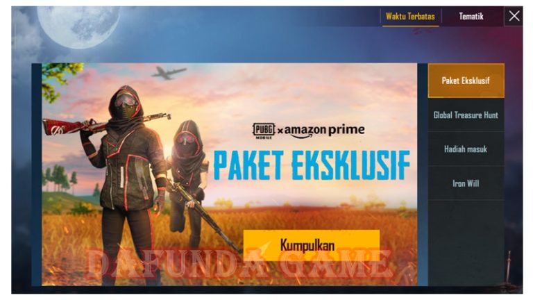 Kolaborasi PUBG Mobile Dan Amazon Hadirkan Paket Eksklusif! Buruan Daftar 8 Kolaborasi PUBG Mobile Dan Amazon Hadirkan Paket Eksklusif! Buruan Daftar
