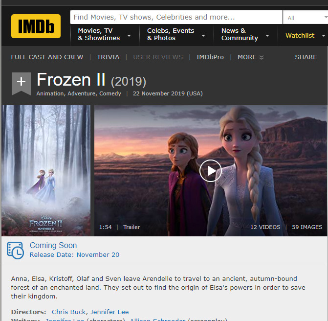 Jadwal Tayang Frozen 2 Di Bioskop Indonesia