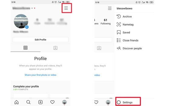 Cara Menghapus Akun Instagram Di Hp Atau Smartphone (1)