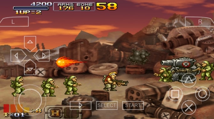 Game Ppsspp Terbaik Metal Slug Xx