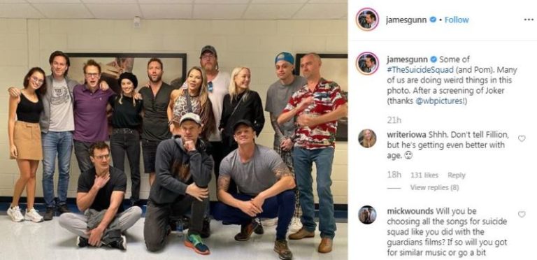 James Gunn Hadiri Pemutaran Perdana Joker Bersama Anggota The Suicide Squad