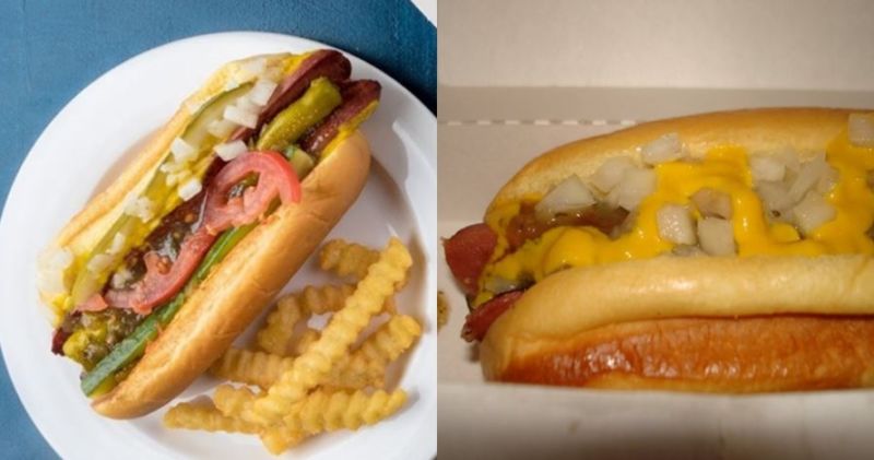 10 Foto Beda 'Iklan Vs Realita' Makanan Ini Bikin Napsu Makan Ilang! Hotdog