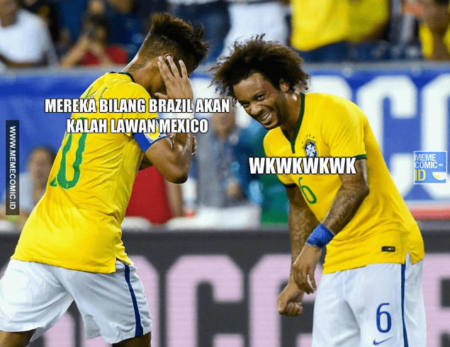 10 Meme Lucu Kemenangan Brazil Vs Meksiko Ini Dijamin Bikin Ngakak! 1