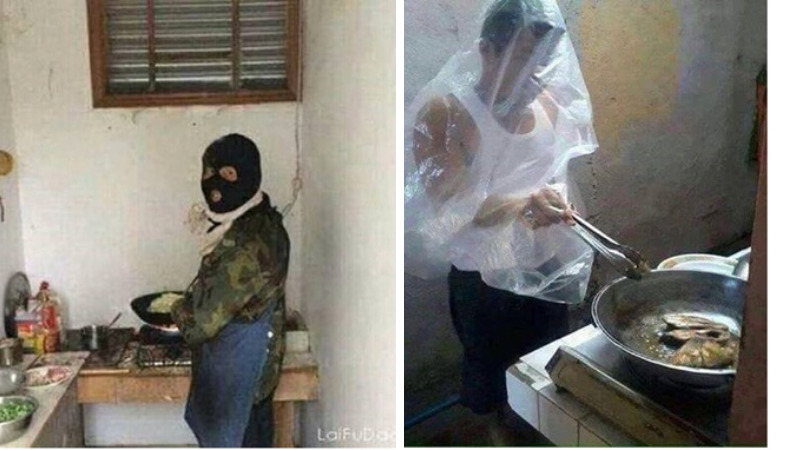 10 Potret Lucu Para Pria Saat Masak Sendiri Ini Bikin Ngakak, Tapi Kasian! Dafunda Gokil