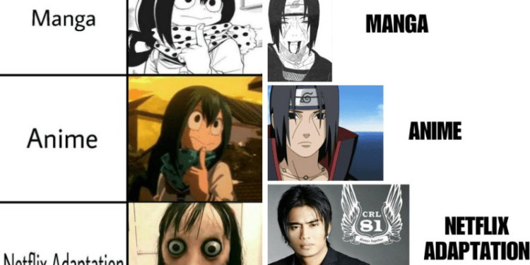 Meme Lucu Netflix Vs Anime Vs Manga Ini Dijamin Bikin Kalian Ngakak