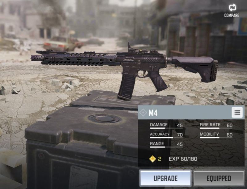 5 Senjata Yang Cocok Untuk Pemula Call Of Duty Mobile M4 1