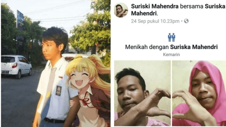 7 Foto Couple Khayalan Tingkat Tinggi Para Jomblo ini Bikin Geleng-geleng Kepala!