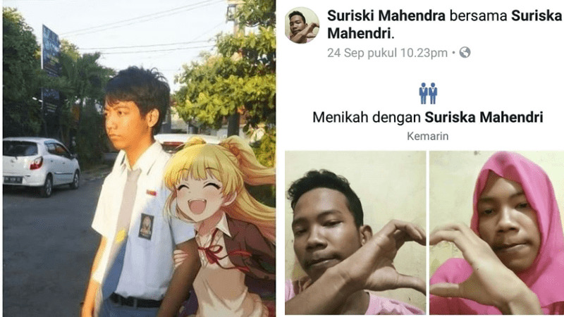 7 Foto Couple Khayalan Tingkat Tinggi Para Jomblo Ini Bikin Geleng Geleng Kepala! Dafunda Gokil