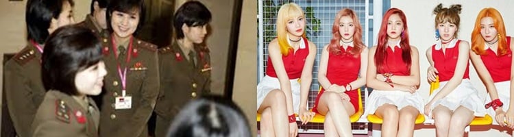 Bagai Langit Dan Bumi, Inilah 5 Perbedaan Girlband Korea Utara Dengan Korea Selatan, Bikin Syok Berat! Ketat