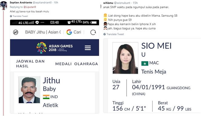 Begini Jadinya Jika 22 Nama Atlet Asian Games 2018 Dijadikan Meme, Bikin Ngakak! Jadi Gini
