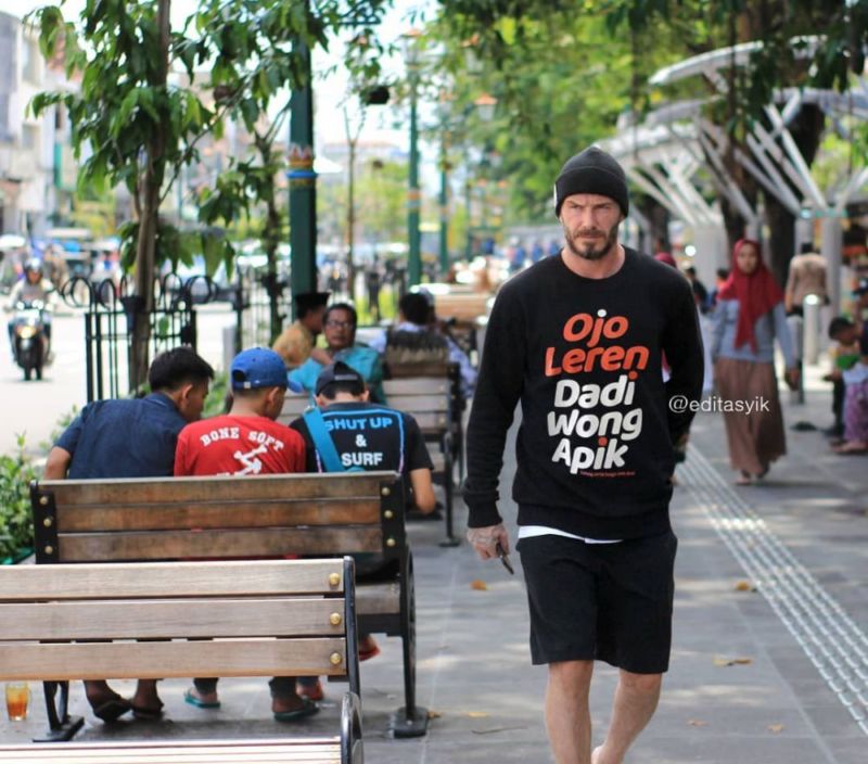 Bukan Main, Beginilah Jadinya Jika 10 Selebritis Dunia Tinggal Di Indonesia, Khas Banget! David Beckam